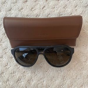 Coach Sunglasses 5123 Matte Dark Tortoise
